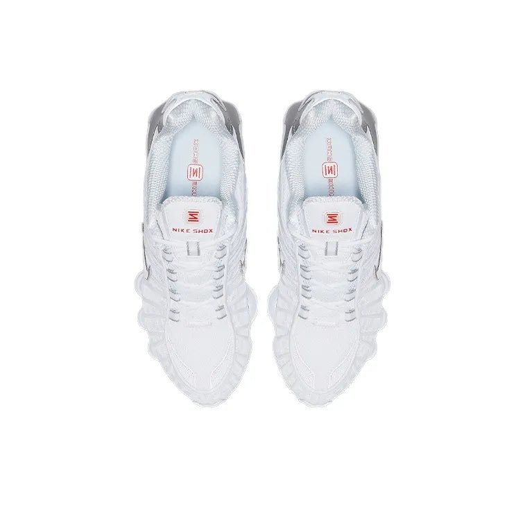 Tênis Nike Shox TL White Metallic Silver