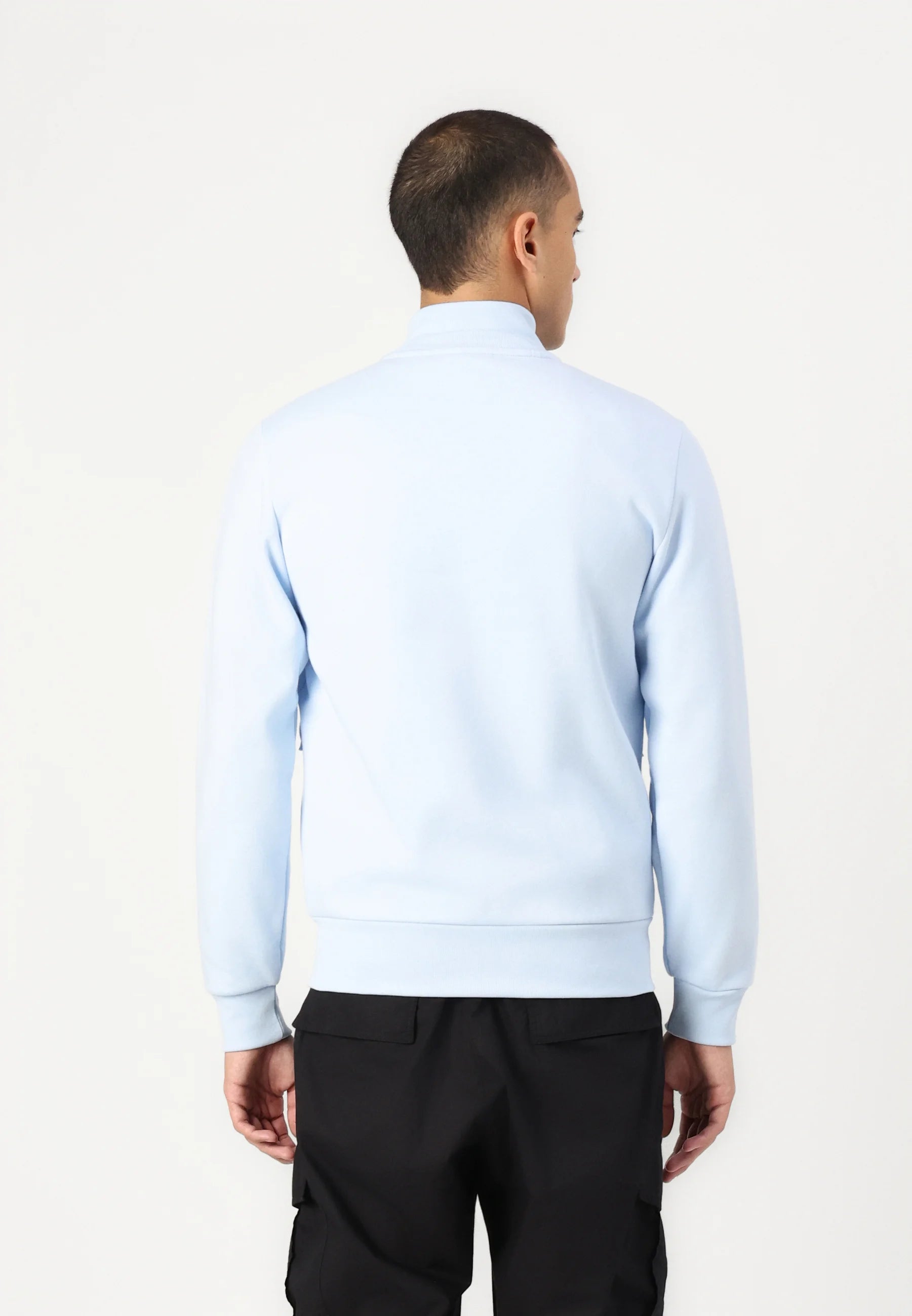 Jaqueta Lacoste Gola Alta - Azul Claro