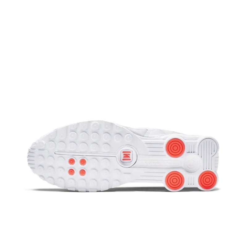 Tênis Nike Shox R4 White Silver