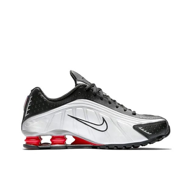 Tênis Nike Shox R4 Black Metallic Silver