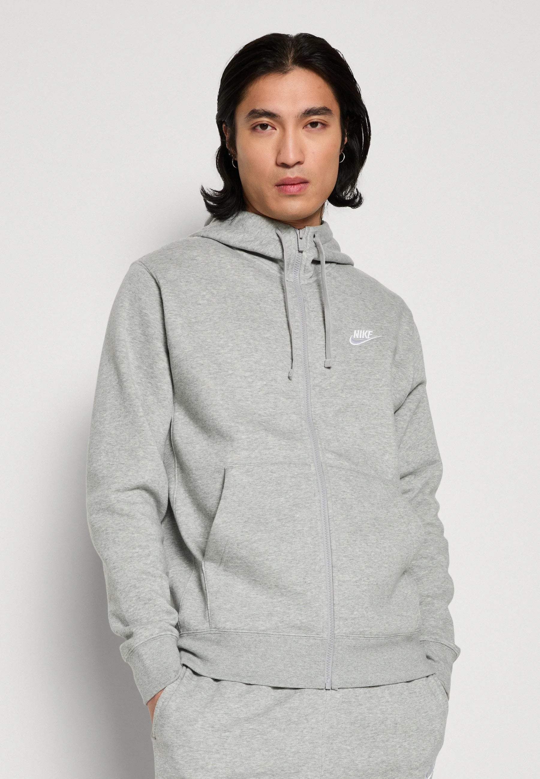 Jaqueta Nike Sportswear Club - Cinza