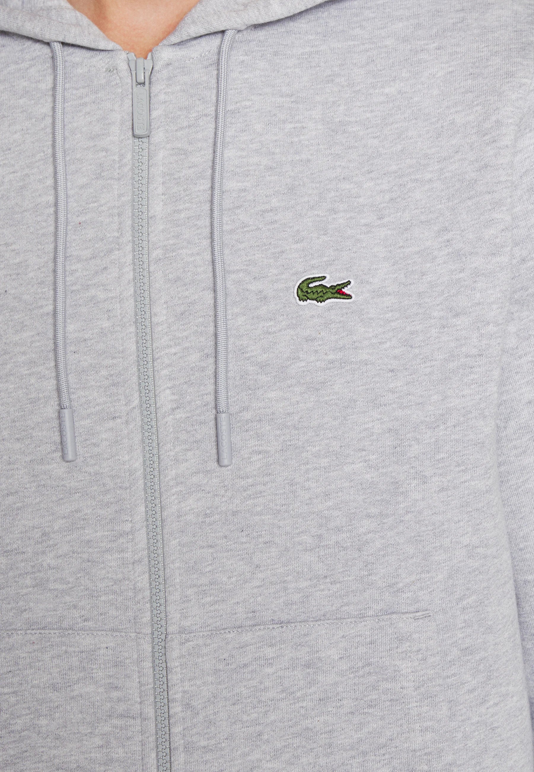 Moletom Lacoste com Capuz - Cinza