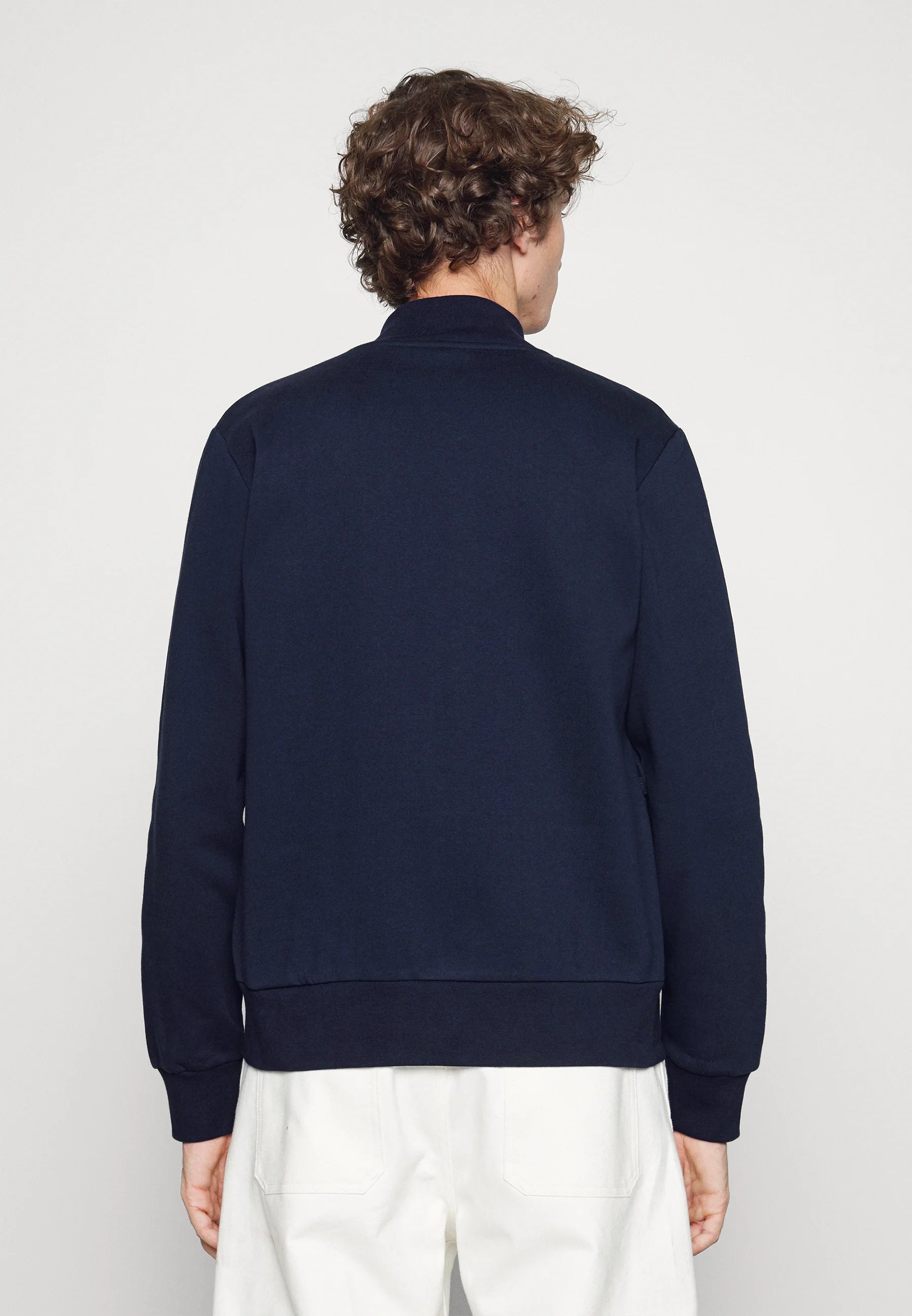 Jaqueta Lacoste Gola Alta - Azul Marinho