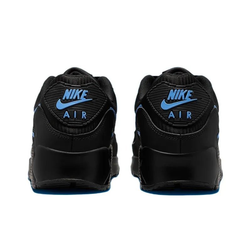tênis masculino, tênis esportivo, tênis preto, tênis preto com azul, tênis confortável, tênis casual, tênis para caminhada, tênis para corrida, tênis academia, tênis dia a dia