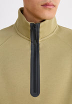 Jaqueta Nike Tech Fleece Sweatshirt - Verde oliva