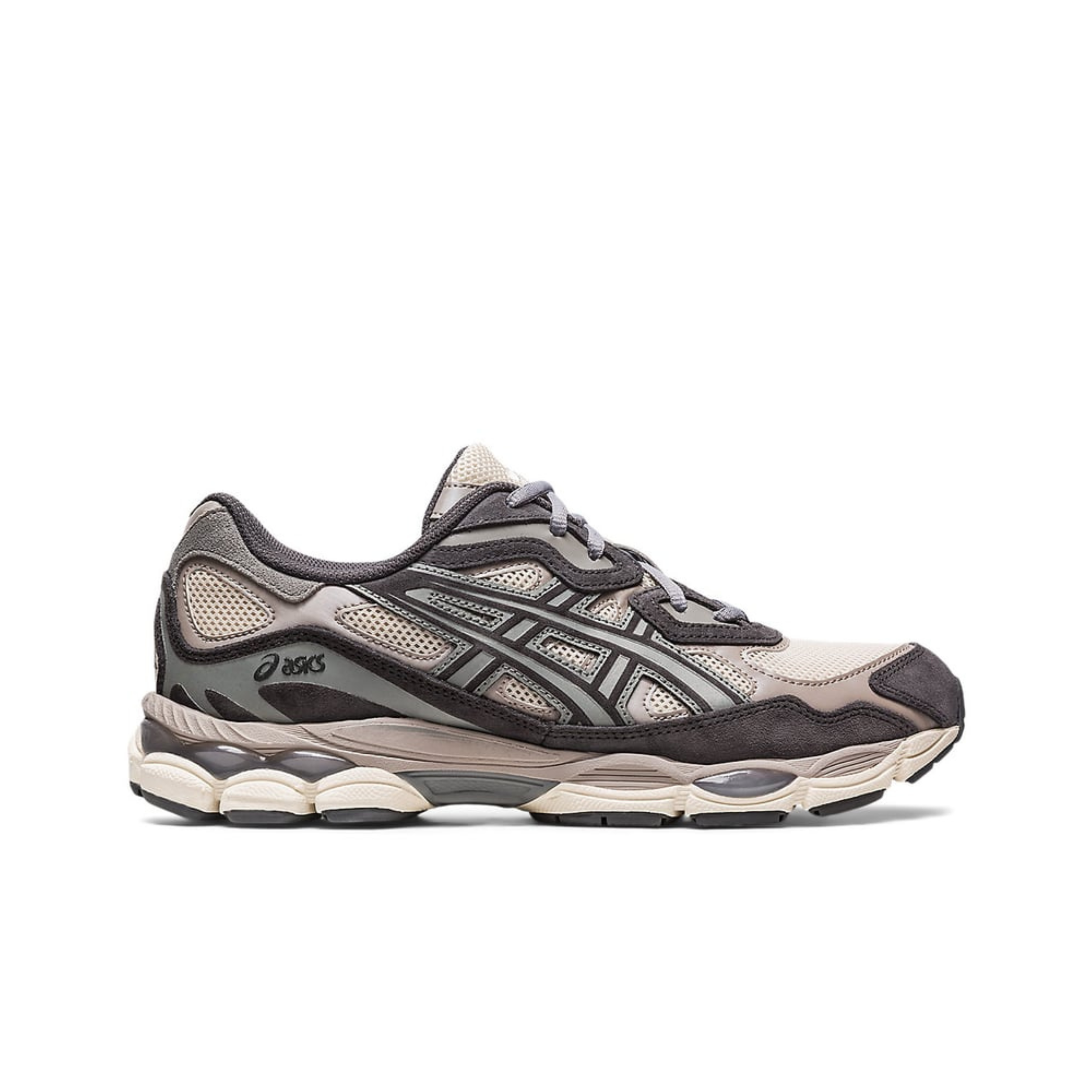 Tênis Asics GEL-NYC "Oatmeal & Obsidian Grey"