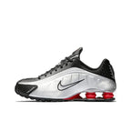 Tênis Nike Shox R4 Black Metallic Silver