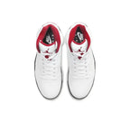 Tênis Air Jordan 5 Fire Red Silver