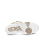 Tênis Lv Skate Beige White