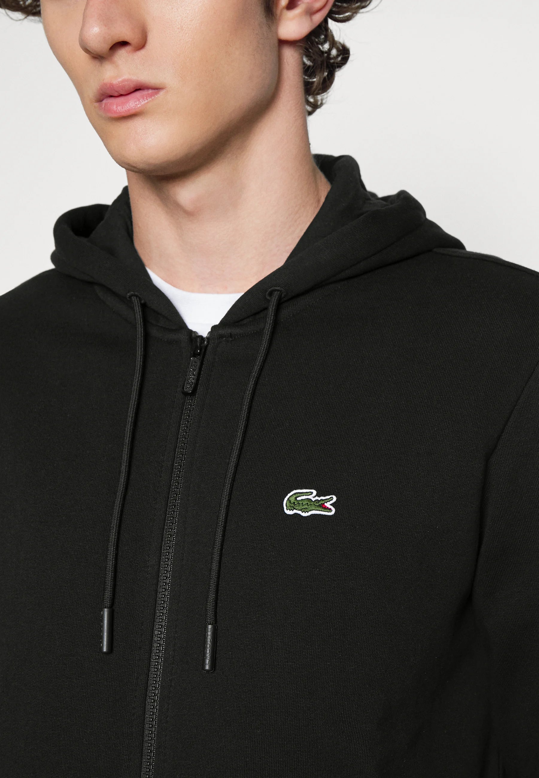 Moletom Lacoste com Capuz - Preto