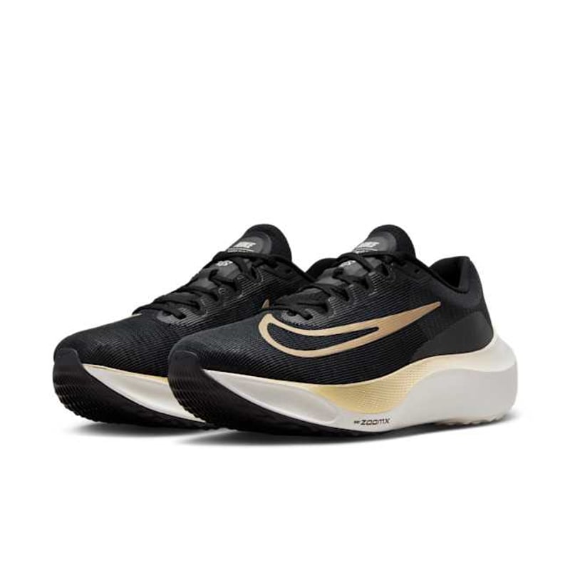 Tênis Nike Zoom Fly 5 "Black & Metallic Gold Grain"