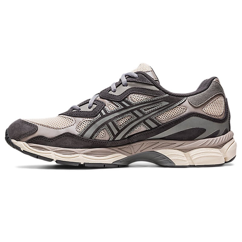 Tênis Asics GEL-NYC "Oatmeal & Obsidian Grey"