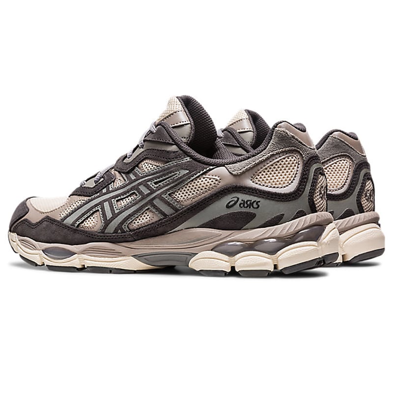 Tênis Asics GEL-NYC "Oatmeal & Obsidian Grey"
