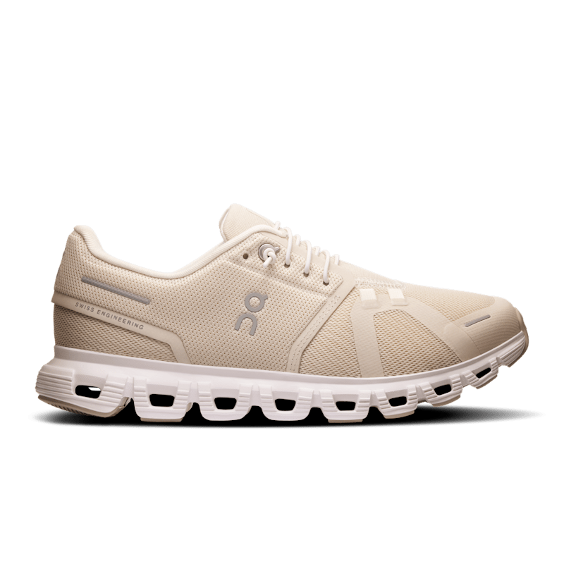 Tênis On Cloud 6 "Pearl & White"