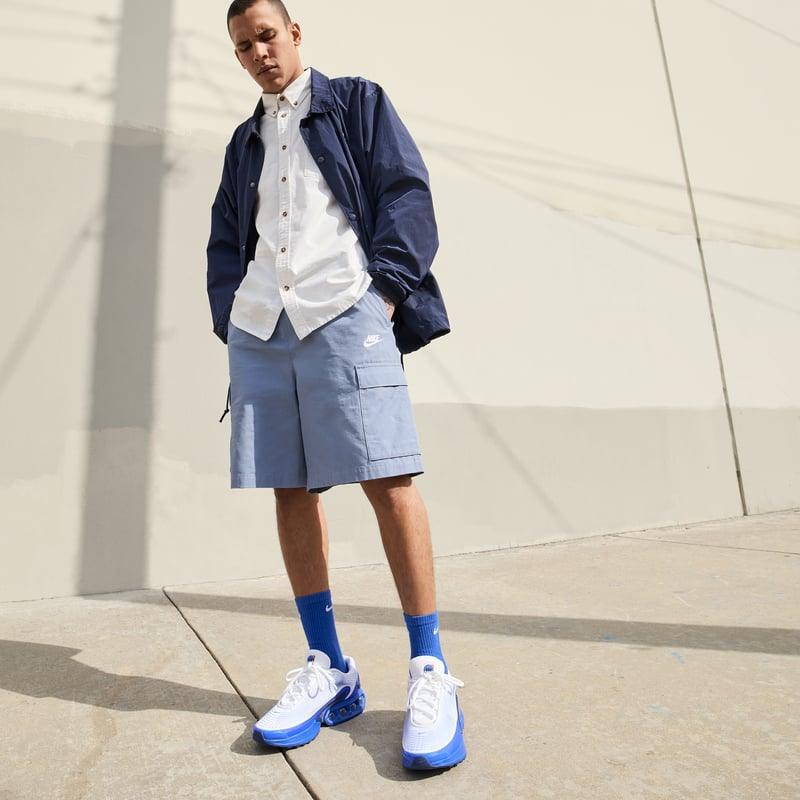 Tênis Air Max Dn "White & Blue Void"